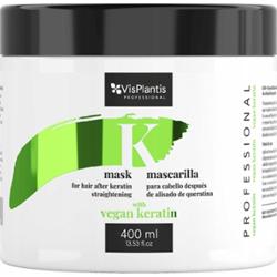 Vis Plantis Vegan Keratin Maska Do Włosów Po Zabiegu Keratynowym 400ml