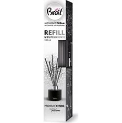 Brait Odświeżacz Powietrza Uzupełnienie Midnight Dream Patyczki+Płyn 100ml