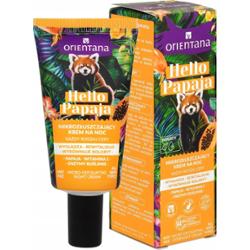 Orientana Hello Papaja Lekki Mikrozłuszczający Krem Do Twarzy Na Noc 40ml