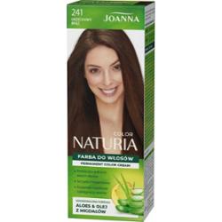 Joanna Naturia Color Nawilżająca Farba Do Włosów Aloes 241 Orzechowy Brąz