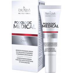Serum olejowe do pielęgnacji paznokci z onycholizą - Farmona Podologic Medical - 15 ml