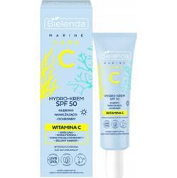 Bielenda C Marine Care Hydro Krem Do Twarzy Nawilżający SPF50 Na Dzień 40ml