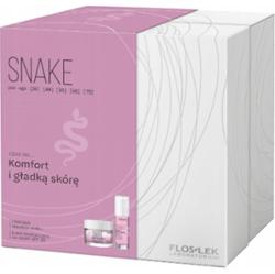 Floslek Snake Zestaw Kosmetyków Wygładzających Krem Do Twarzy SPF20 + Serum