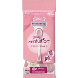 Wilkinson Extra 3 myIntuition Essentials Maszynka Do Golenia Damska 5 szt