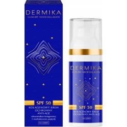 Dermika Luxury Neocollagen Krem Ochronny Przeciwzmarszczkowy SPF 50 Na Dzień 30ml