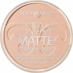 Rimmel Puder Stay Matte Matujący 003 Peach Glow