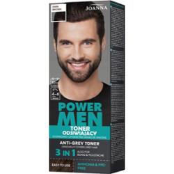 Joanna Power Men Odsiwiający Toner Do Włosów Dla Mężczyzn 02 Dark Brown 80g