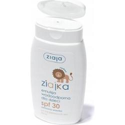 Ziaja Ziajka Wodoodporna Emulsja Dzieci Opalania SPF30