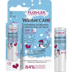 Floslek Winter Care Zimowa Ochronna Pomadka Balsam Do Ust w Sztyfcie SPF30