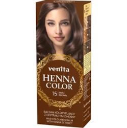 Venita Ziołowy Balsam Koloryzujący Naturalna Henna Do Włosów 15 Brąz