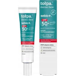 Tołpa Dermo Face Sebio Fotoochronny Krem Do Twarzy z Filtrem SPF 50 40ml