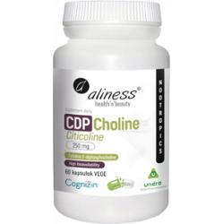 Aliness CDP Cholina Cognizin Suplement Diety Koncentracja Pamięć 60 Kaps