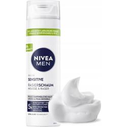 Nivea Men Pianka Do Golenia Sensitive Do Skóry Wrażliwej Delikatnej 200ml