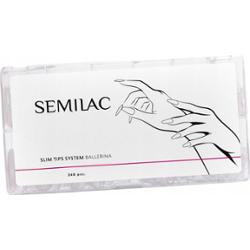 Semilac Slim Tips System Ballerina Tipsy Kwadrat 12 Rozmiarów 240 sztuk