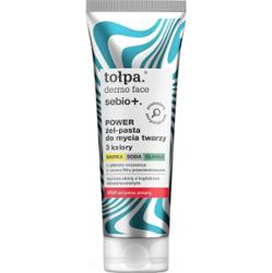 Tołpa Dermo Face Sebio Power Żel Pasta Do Mycia Twarzy z Glinką Sodą 100ml