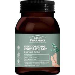 Green Pharmacy Dezodorująca Sól Do Stóp Kamfora Soda Oczyszczona 400g