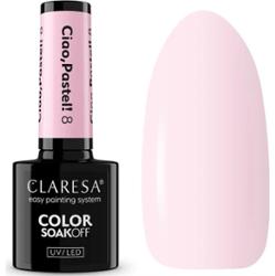 Claresa Lakier Hybrydowy Do Paznokci Mleczny Róż Ciao Pastel 8 5g