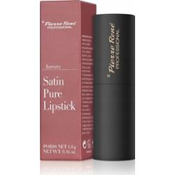 Pierre Rene Satin Pure Lipstick Pomadka Do Ust Satynowa 01 Aurora 4,8g