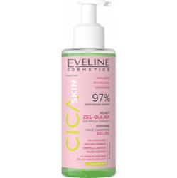 Eveline Cica Skin Kojący Żel Olejek Do Mycia Twarzy i Demakijażu 145ml