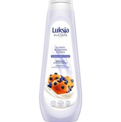 Luksja Silk Care Kremowy Płyn Do Kąpieli Smakowita Jagodowa Babeczka 900ml