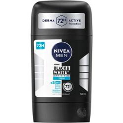 Nivea Men Black White Invisible Fresh 72H Antyperspirant Męski Sztyft 50ml