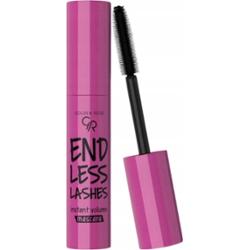Golden Rose Endles Lashes Wydłużająco Pogrubiający Tusz Do Rzęs Czarny