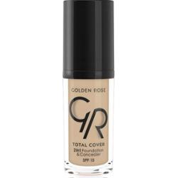 Golden Rose Total Cover Podkład Kryjacy 2w1 05 Cool Sand