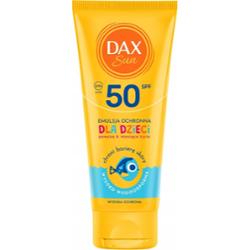 Dax Sun Ochronna Emulsja Do Opalania Dla Dzieci +6M SPF 50 D-pantenol 100ml