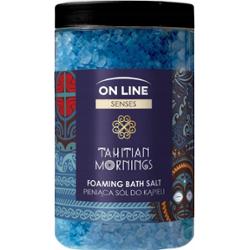 On Line Senses Tahitian Mornings Pieniąca Sól Do Kąpieli Makadamia 480g