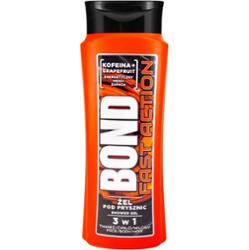 Bond Fast Action 3w1 Żel Pod Prysznic Do Ciała Twarzy Włosów Kofeina 400ml