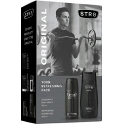 STR8 Original Zestaw Prezentowy z Kosmetykami Dla Mężczyzn Żel + Dezodorant