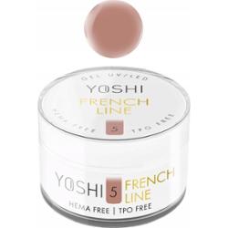 Yoshi French Line Budujący Samopoziomujący Żel Do Paznokci UV LED No 5 50ml