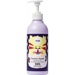 Yope Naturalny Żel Pod Prysznic Do Mycia Dla Dzieci Żurawina Lawenda 400ml