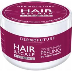 DermoFuture Hair Scalp Silnie Oczyszczający Peeling Do Skóry Głowy 300ml