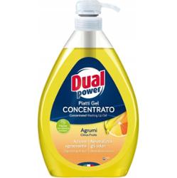 Dual Power Piatti Gel Płyn Do Mycia Naczyń Koncentrat Cytrusowy 1000ml