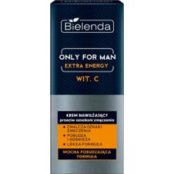 Bielenda Only For Man Extra Energy Nawilżający Krem Do Twarzy z Witaminą C