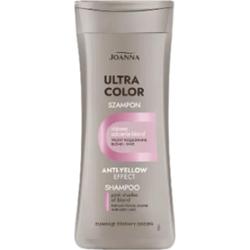Joanna Ultra Color Różowy Szampon Eliminujący Żółty Kolor Włosy Blond 200ml