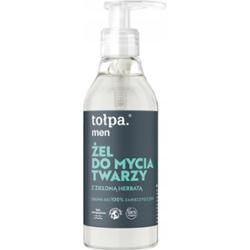 Tołpa Men Nawilżający Żel Do Mycia Twarzy Męski z Zieloną Herbatą 195ml