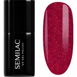 Semilac Lakier Hybrydowy Do Paznokci Manicure Brokat 181 Spicy Salsa 7ml