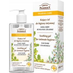 Green Pharmacy Kojący Żel Do Higieny Intymnej Kora Dębu Rumianek 300ml