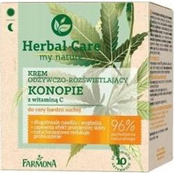 Herbal Care Krem Do Twarzy Odżywczo Rozświetlający Konopie