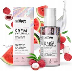 So Flow Nawilżający Krem Do Twarzy Witamina C Skóra Sucha Odwodniona 50ml