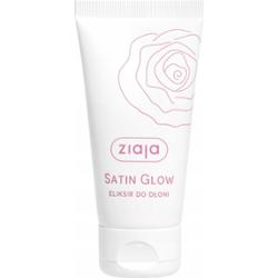 Ziaja Satin Glow Eliksir Do Dłoni Wygładzający Krem Do Rąk Płatki Róży 50ml