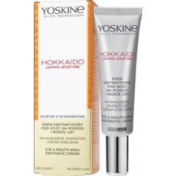 Yoskine Hokkaido Japan Enzyme Krem Pod Oczy Na Powieki i Wokół Ust 15 ml