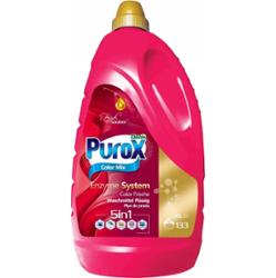 Purox Enzyme System 5w1 Płyn Do Prania Kolorowego Ciemnego 133 Cykle 4L