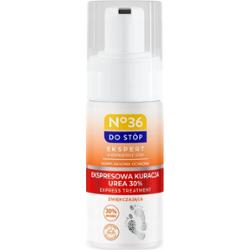 No36 Zmiękczająca Pianka Do Stóp Ekspresowa Kuracja Mocznik 30% 100ml