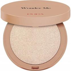Pupa Wonder Me Rozświetlacz Do Twarzy w Kompakcie Złoty 101 Rose Gold 7,5g