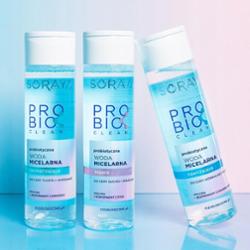 Soraya Probio Clean Nawilżająca Woda Micelarna Do Demakijażu Twarzy 250ml