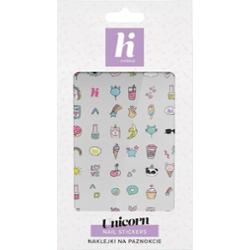 Hi Hybrid Nail Stickers Unicorn Naklejki Na Paznokcie Kolorowe 48 szt
