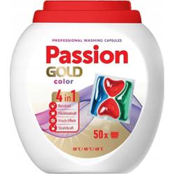 Passion Gold Color 4w1 Kapsułki Do Prania Kolorowego Ochrona Koloru 50 szt